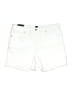 Gap Solid White Denim Shorts Size 30 waist r - photo 1