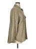 Chico's Polka Dots Green 3/4 Sleeve Button-Down Shirt Size XL (3) - photo 4