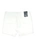 Gap Solid White Denim Shorts Size 30 waist r - photo 2