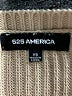 525 America 100% Cotton Tan Pullover Sweater Size XS - photo 7