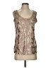 Dana Buchman Tan Sleeveless Top Size S - photo 1