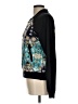 Xhilaration Print Blue Jacket Size L - photo 5