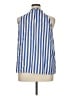 Ann Taylor Blue Sleeveless Blouse Size XL - photo 2