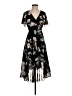 Eliza J 100% Polyester Floral Black Cocktail Dress Size 2 - photo 1