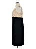 Jessica Howard 100% Polyester Color Block Tan Cocktail Dress Size 14 - photo 5