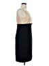 Jessica Howard 100% Polyester Color Block Tan Cocktail Dress Size 14 - photo 4