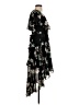 Eliza J 100% Polyester Floral Black Cocktail Dress Size 2 - photo 4