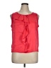 Kasper 100% Polyester Red Sleeveless Blouse Size XL (petite) - photo 1