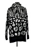 New Directions 100% Acrylic Animal Print Black Pullover Sweater Size M - photo 2