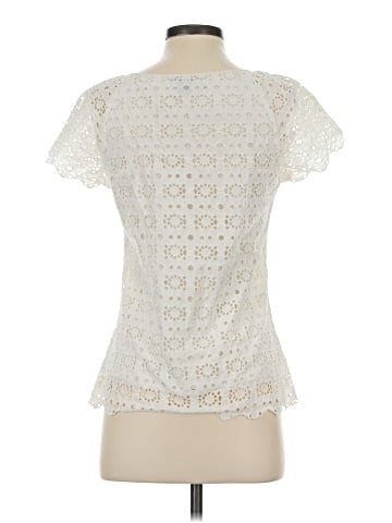 J.Crew Collection Short Sleeve Blouse (view 2)