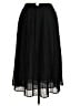 Gap 100% Polyester Solid Black Formal Skirt Size M - photo 2