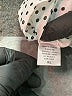 White Birch 100% Polyester Polka Dots Ivory Long Sleeve Blouse Size XL - photo 8