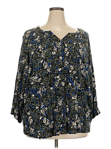 Westbound 3/4 Sleeve Blouse (view 1)