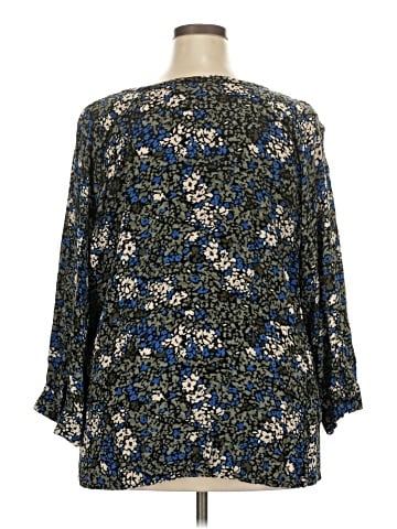 Westbound 3/4 Sleeve Blouse (view 2)