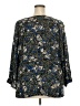 Westbound 100% Rayon Blue 3/4 Sleeve Blouse Size 3X - photo 2