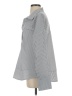 Coco + Carmen 100% Polyester Stripes Gray Long Sleeve Blouse Size S - photo 5