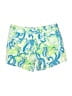 Lilly Pulitzer 100% Cotton Paisley Blue Shorts Size 00 - photo 2