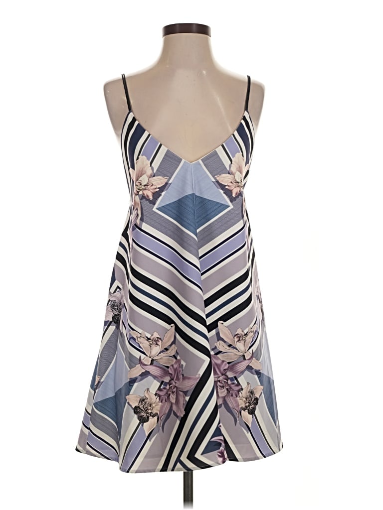 Pre-owned Stylestalker Cocktail Dress In Purple