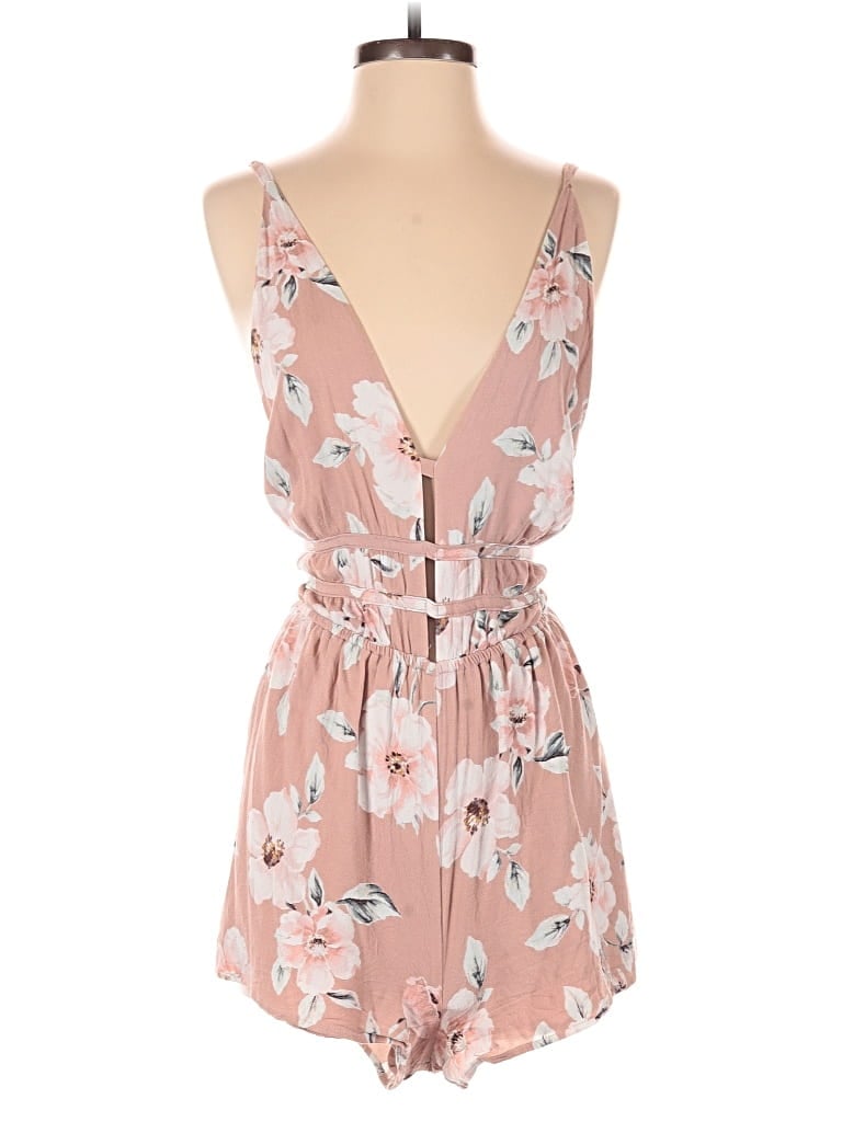 Pre-owned La Hearts Romper In Pink