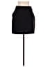Topshop 100% Polyester Solid Black Casual Skirt Size 4 - photo 2