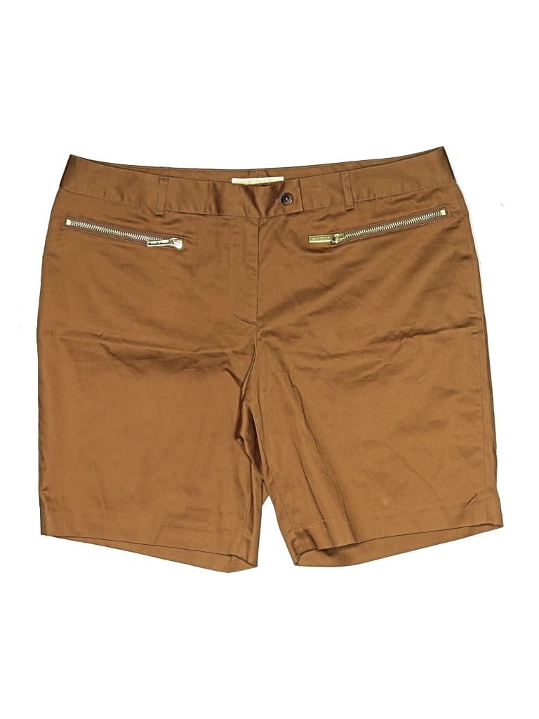 Pre-owned Michael Michael Kors Khaki Shorts In Brown