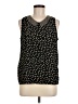 Passport 100% Polyester Black Sleeveless Blouse Size M - photo 1
