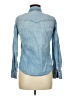 J.Crew 100% Cotton Blue Denim Jacket Size 2 - photo 2