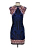 Forever 21 Graphic Blue Cocktail Dress Size S - photo 2