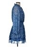 Zara Print Blue Casual Dress Size L - photo 4