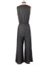 Lush Metallic Gray Jumpsuit Size S - photo 2