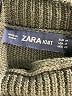 Zara 100% Cotton Black Turtleneck Sweater Size M - photo 7