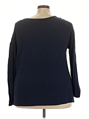 Caslon Long Sleeve Blouse (view 2)