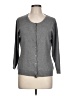 Larry Levine Gray Cardigan Size L - photo 1
