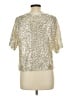 Rebecca Minkoff Gold 3/4 Sleeve Blouse Size L - photo 2
