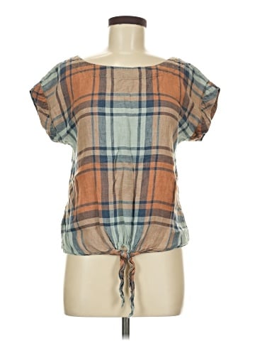 L.L.Bean Signature Short Sleeve Blouse (view 1)