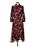 Walter Baker 100% Polyester Floral Burgundy Casual Dress Size S - photo 1