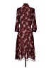 Walter Baker 100% Polyester Floral Burgundy Casual Dress Size S - photo 2