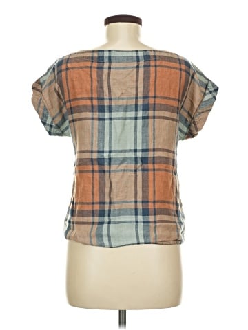 L.L.Bean Signature Short Sleeve Blouse (view 2)