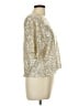 Rebecca Minkoff Gold 3/4 Sleeve Blouse Size L - photo 4