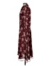 Walter Baker 100% Polyester Floral Burgundy Casual Dress Size S - photo 5