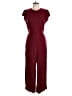 Reformation Solid Burgundy Jumpsuit Size 12 - photo 1