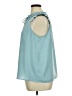 Simply Vera Vera Wang 100% Polyester Teal Sleeveless Blouse Size XL - photo 5