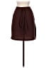 Shein 100% Polyester Solid Burgundy Casual Skirt Size M - photo 2
