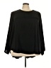 Context Black Long Sleeve Blouse Size 3X - photo 1
