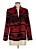 MING WANG Print Red Blazer Size M - photo 1