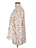 Ann Taylor 100% Polyester Ivory Long Sleeve Blouse Size L - photo 5