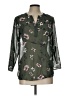 Q&A 100% Polyester Green 3/4 Sleeve Blouse Size L - photo 1