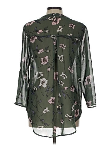 Q&A 3/4 Sleeve Blouse (view 2)