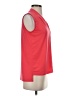 Tahari Red Sleeveless Blouse Size XS - photo 4
