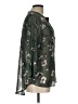 Q&A 100% Polyester Green 3/4 Sleeve Blouse Size L - photo 4